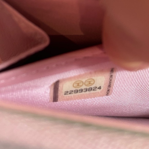 Chanel Boy Crystal Embellished Zip Around Wallet - Picture 4 of 10